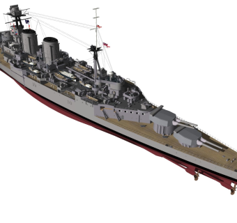 精细船只军事模型军舰 航母 潜水艇 (1)